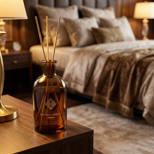Reed Diffuser - Heritage Harmony | Almond, Cinnamon & Clove