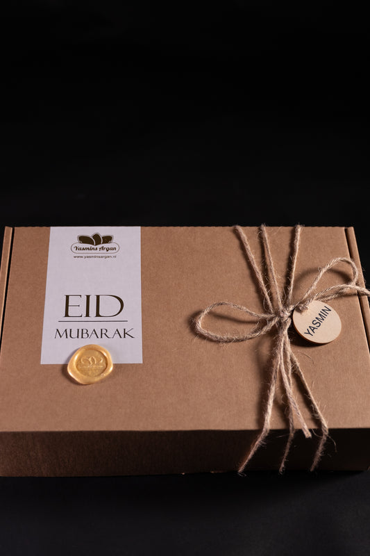Cadeaupakket Eid Groot – Luxe Geschenkpakket met Arganproducten (Personaliseerbaar)