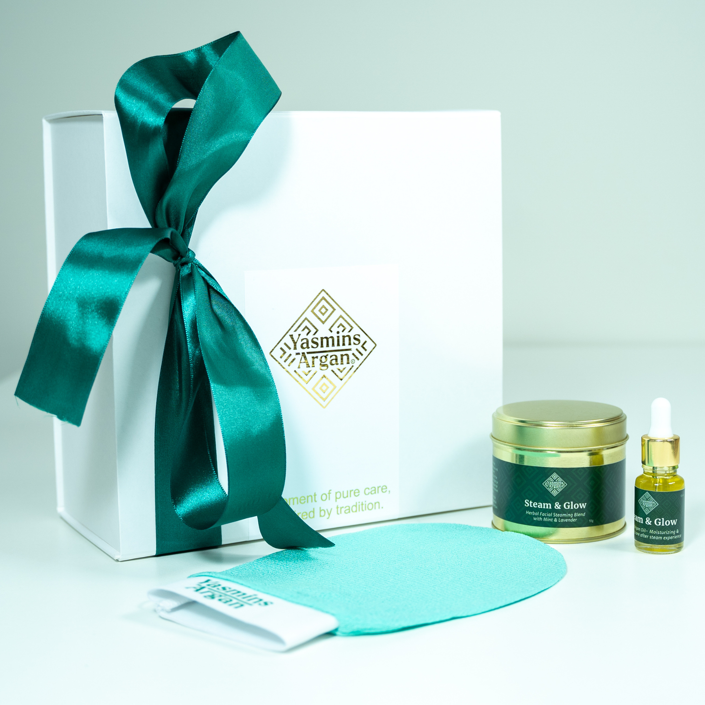 Atlas Steam & Glow Gift Set