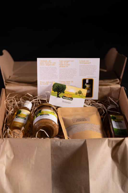 Giftset Groot – Luxe Geschenkpakket met Arganproducten